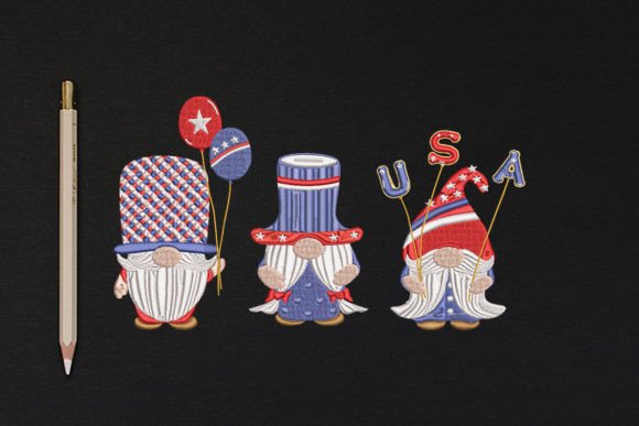 4th of July Gnome Patriotic Independence