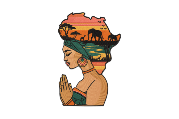 Afro Girl in Turban: A Boutique Sweatshirt Design Review