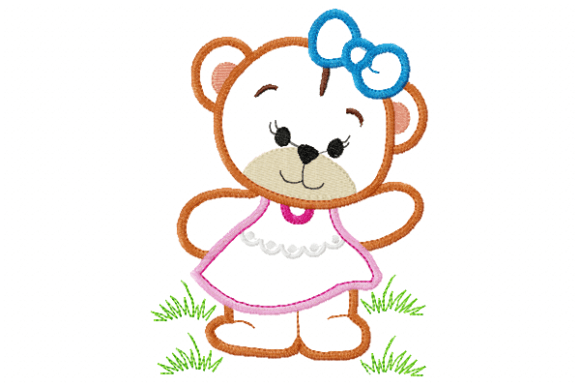 Bear Girl: A Seasonal Embroidery Design Review