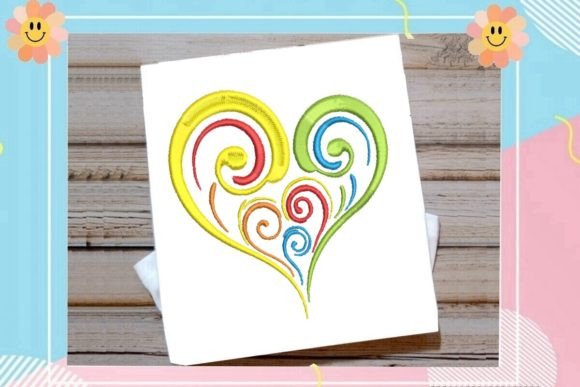 Beautiful Multicolored Heart