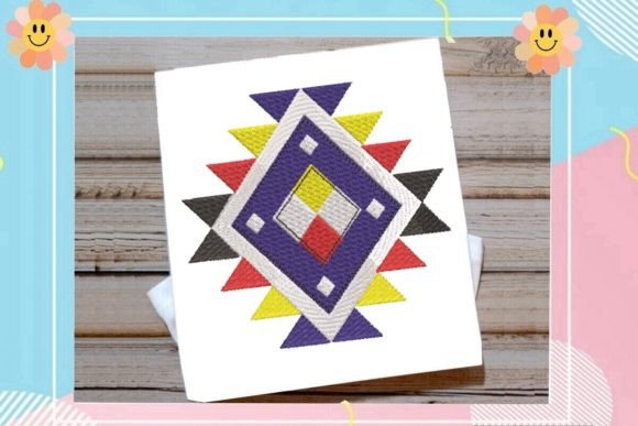 Berber Art Geometric Motif 11