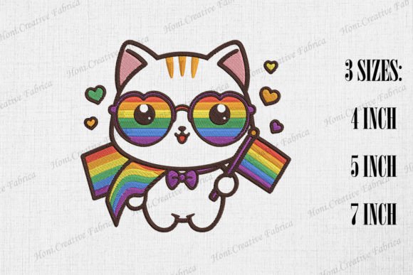 Cute Cat LGBTQ Pride