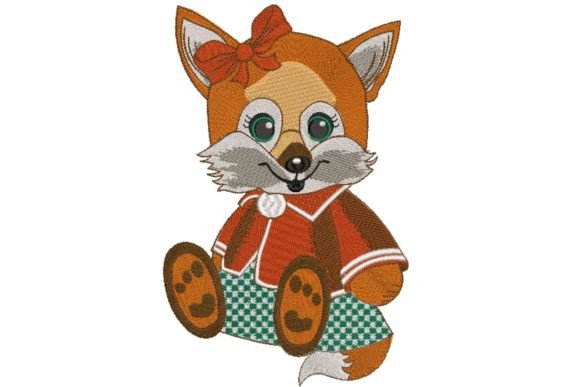Cute Girl Baby Fox