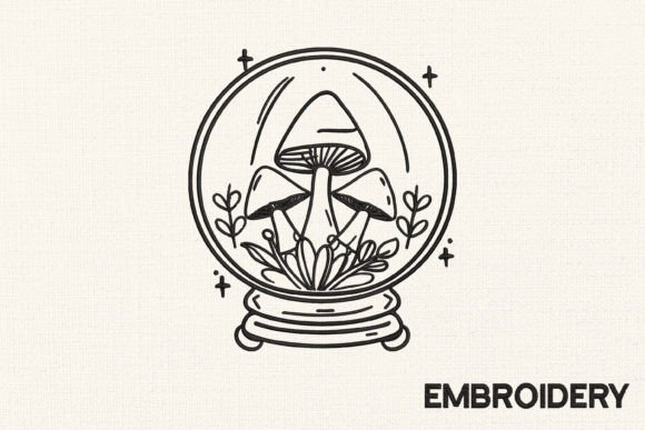 Mushrooms Art Boho