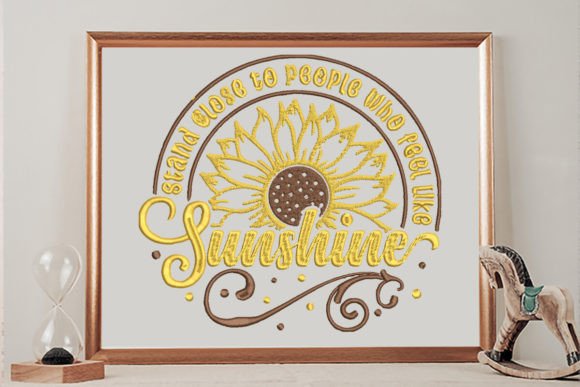 Stand Close to People Sunflower
